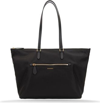 Burberry Tote Bags, female, Black, Size: ONE SIZE Tote Bag
