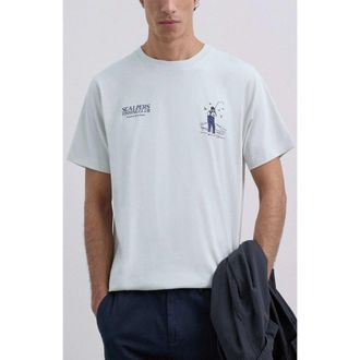 Scalpers Fishing Tee in Lightgrey at Nordstrom, Size Xx-Large Eu