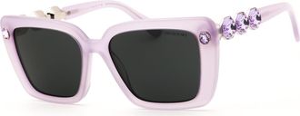 Swarovski SK6032 107587 Milky Lilac/Dark Grey