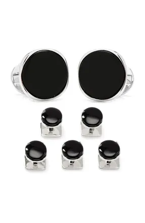 Cufflinks Inc. Formal Onyx Cuff Links & Studs Set in Black at Nordstrom