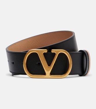 Valentino Garavani VLogo 40 reversible leather belt