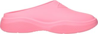 Prada Mellow Mujers Zuecos Y Chanclas Caucho Rosa/Begonia