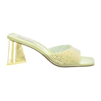 Steve Madden Marseille Mules - Dames - Muiltjes - Groen - 35 1/2 EU - Schoenen