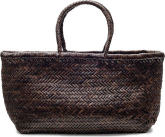Dragon Diffusion Borsa A Mano Triple Jump Big Dark Brown