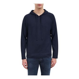 Paolo Pecora Hoodies, male, Blue, S, Hoodies