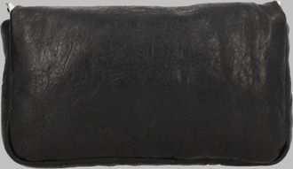 Rick Owens Womens Shoulder Bag Pillow Griffin Leather Black Lamb