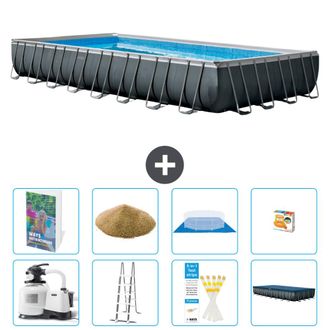 Intex Piscina Ultra Xtr Rectangular - 975x488x132 Cm - 9-piezas S558