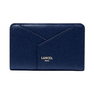 Lancel Cartera con cremallera rectangular tipo sobre - Accessories - Mujer - Azul - ONE SIZE