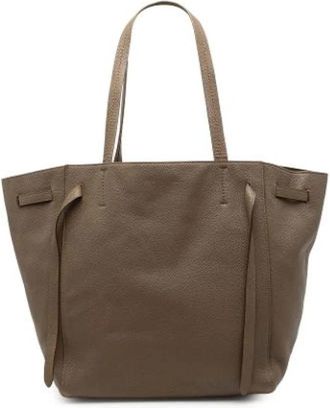 Celine Pre-owned Leren Tote - Dames - Vintage Shopper - Bruin - ONE Size - Leer - Vintage