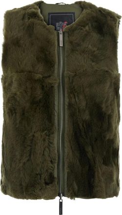 Afterlabel Stoccolma Jacket - Dames - Bodywarmers - Groen - XS - Katoen - Jassen