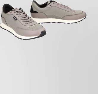 HUGO BOSS fabric low-top athletic sneakers