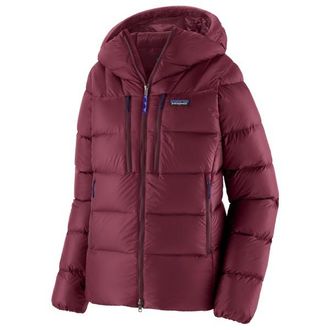 Patagonia Fitz Roy Down Hoody Daunenjacke f&uuml;r Damen | rot