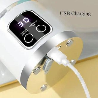 OEM Licuadora Recargable, F&aacute;cil Limpiar, Vaso Abs Alimentos, Carcasa Pl&aacute;stico, Alimentaci&oacute;n Dual: Bater&iacute;a/usb, Licuadora Usb Zumos, Capacidad: 300 Ml