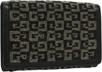 Givenchy Pre-owned Wallets, female, Black, Size: ONE SIZE Pre-owned Leather Wallet