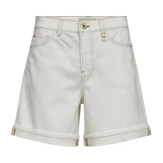 Mos Mosh MOS Mosh, Dames, Korte broeken, Beige, Maat: W24 Denim