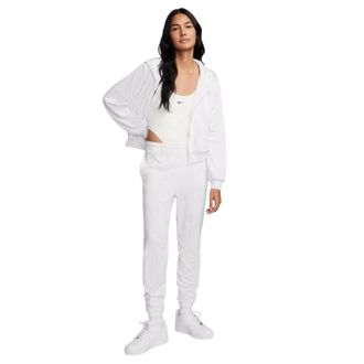 Nike Chill effen hoodie met doorlopende rits voor dames (Berkenheide)