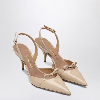 Ferragamo Powdery Slingback With Mini Bow