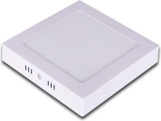 Trade Shop Trade Shop - Led Techo Led Panel 12w Cuadrado Ligero Blanco Caliente Natural Fr&iacute;o P17