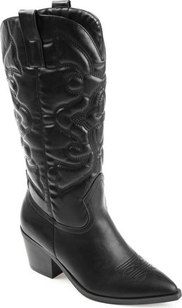Journee Collection Women & apos;s Chantry Wide Calf Boots
