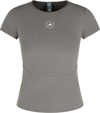 adidas by Stella McCartney Tpr Grey Polyamide Blend T-Shirt