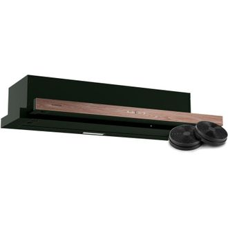 Klarstein Klarstein ZenFusion - Cappa aspirante Flusso daria: 400 m&sup3;/ora Classe energetica A Scarico/ricircolo 3 livelli di ventilazione Silenziosa