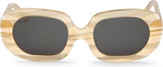 Mr.Boho Laureles BKN1-11 Womens Sunglasses Yellow Size 50