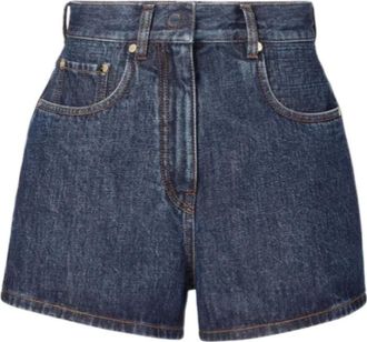 Fendi Denim Shorts, female, Blue, Size: XS Shorts
