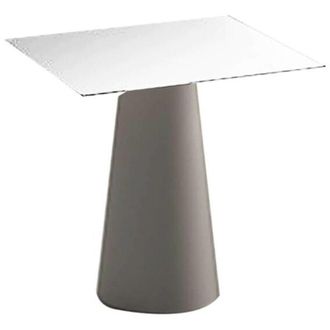 Plust Mesa De Comedor Cuadrada Dise&ntilde;o Moderno Jard&iacute;n Terraza Fura T1-dq - Verde Oscuro