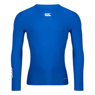 Canterbury Of New Zealand Heren Thermoreg Top met lange mouwen (Olympisch Blauw)