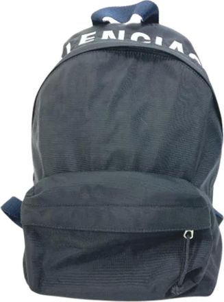 Balenciaga Pre-owned Fabric balenciaga-bags - Heren - Vintage Rugzakken - Zwart - ONE Size - Vintage