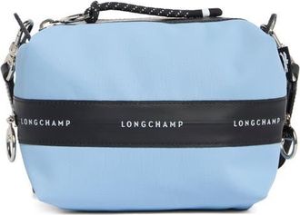 Longchamp Extra Small Le Pliage Energy Canvas Crossbody Bag in Sky Blue at Nordstrom