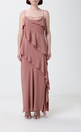 Patrizia Pepe Abito lungo Patrizia Pepe in viscosa con rouches