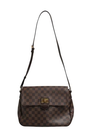 Louis Vuitton Damier Ebene Besace Rosebery Crossbody Womens Bag (Pre-Owned)