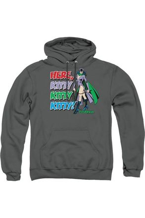 Gildan DC Comics Here Kitty Adult Pull Over Hoodie / Hooded Sweatshirt