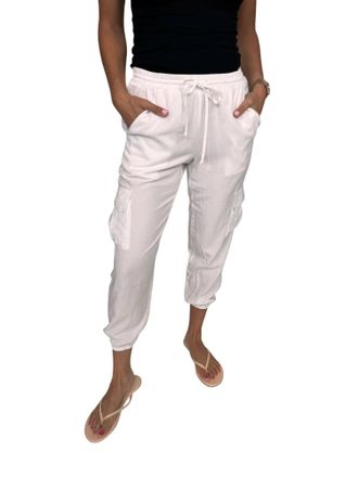 River + Sky Harlow Pant In White