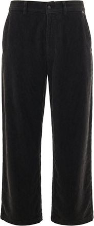 Paolo Pecora Brown Corduroy Straight-Leg Pants