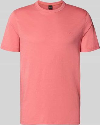 Boss Orange by Hugo Boss BOSS Orange Regular Fit T-Shirt aus reiner Baumwolle Modell TEGOOD in Hellrot, Gr&ouml;&szlig;e XXXL