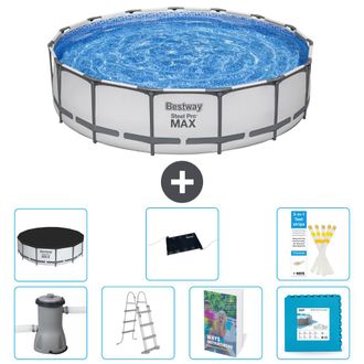 Bestway Piscina Bestway Steel Pro Max Redonda - 457x122 Cm - 8-piezas S621