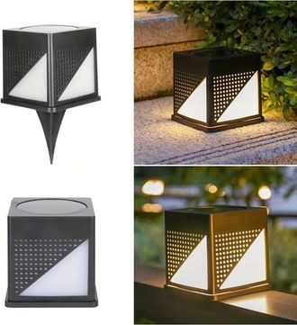 OEM Projecteur Solaire - 120 Lm - 3000k - Ip65 - Autonomie 8-10 H - Pour All&eacute;e Jardin Portail Villa - 1 Pi&egrave;ce