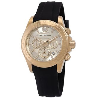 Technomarine Chronograph Quartz Gold Dial Watch TM-219034