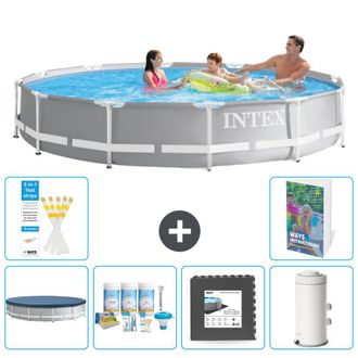 Intex Piscina Prism Frame Redonda - 366x76 Cm - 7-piezas S64