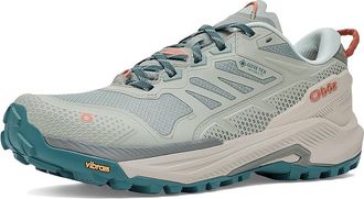 Oboz Footwear Katabatic Rt Low Gtx Womens Shoes Lake Trout : 10.5 B - Medium, Leather/Textile