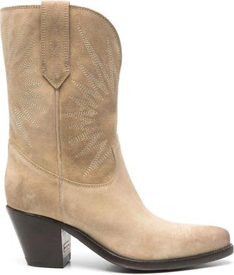 Golden Goose Stivaletti Wish Star 70mm - Toni neutri