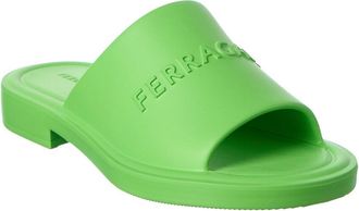 Ferragamo Giuneva 3D Logo Rubber Sandal