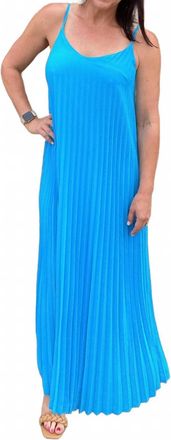 Skies Are Blue Clothing Sadie Dress In Blue
