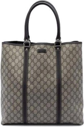 Gucci Pre-owned Tote Bags, female, Beige, Size: ONE SIZE Pre-owned Vintage Tote Bag