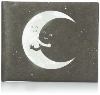Dynomighty Dynomighty Mens Mighty Wallet Moon Hug, Multi, One Size