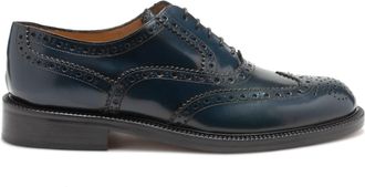 Saxone of Scotland Elegant Leather Brogue Mens Shoes