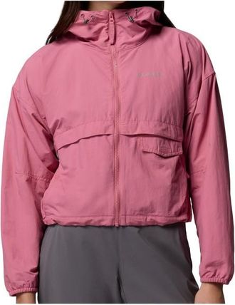 Columbia Spire Valley Cropped Windbreaker Windjacke f&uuml;r Damen | rosa