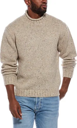 Madewell Donegal Wool & Alpaca-Blend Roll Neck Sweater